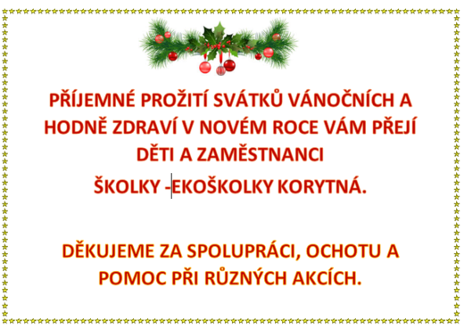 prani k vanocum