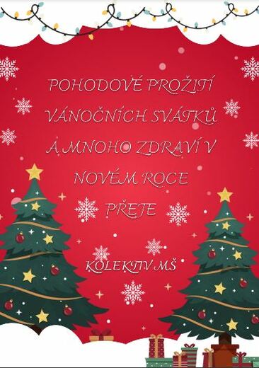 vánoční přání