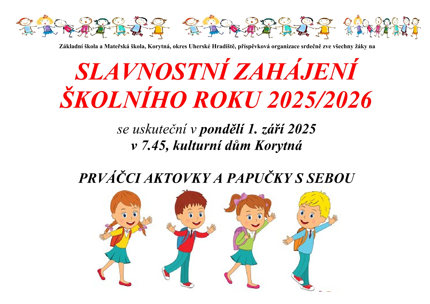 zahájení roku 2025/2026